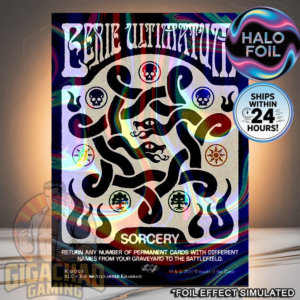 Eerie Ultimatum ✨HALO FOIL✨ (Secret Lair) #32 - Magic The Gathering