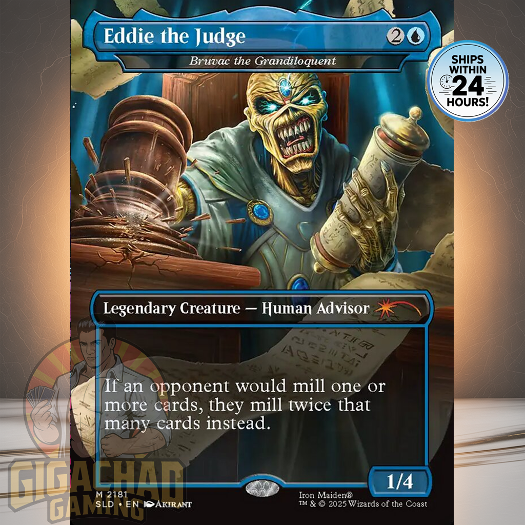 Eddie the Judge (Bruvac the Grandiloquent) #2181 - Secret Lair Drop - MTG -