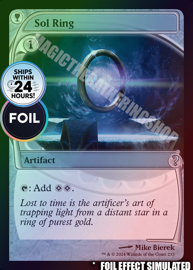 Sol Ring (FUTURE SIGHT) ✨FOIL ✨Mystery Booster 2 (MB2) #233 ·