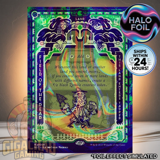 Field of the Dead ✨HALO FOIL✨ (Secret Lair) #33 - Magic The Gathering