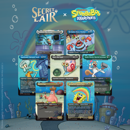 Secret Lair X Spongebob Squarepants (COMPLETE SET)