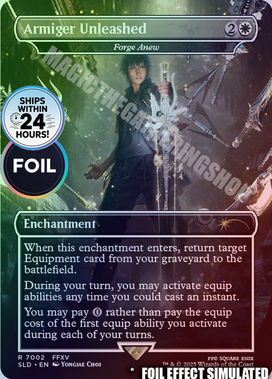 Armiger Unleashed (Forge Anew)✨FOIL✨ (SLD) #7002 ·  RARE