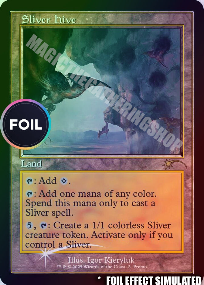 Sliver Hive (Retro Frame) - MagicFest Cards (MFP)