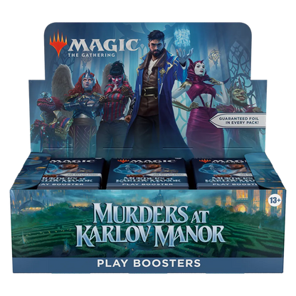 MURDERS AT KARLOV MANOR PLAY BOOSTER BOX DISPLAY