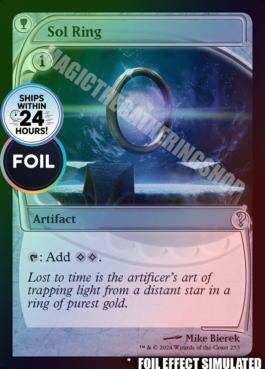 Sol Ring (FUTURE SIGHT) ✨FOIL ✨Mystery Booster 2 (MB2) #233 ·