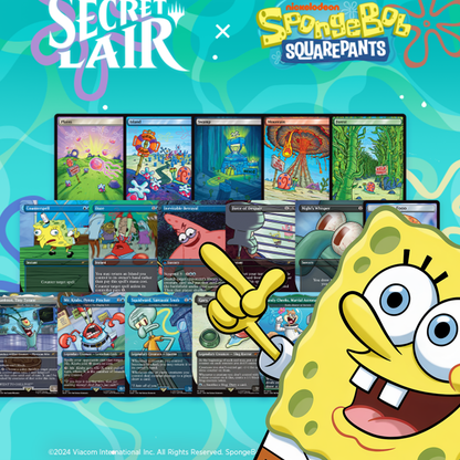 Secret Lair X Spongebob Squarepants (COMPLETE SET)