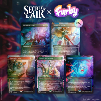 Secret Lair x Furby: The Gathering - Rainbow Foil Edition - Secret Lair Drop Series (SLD)