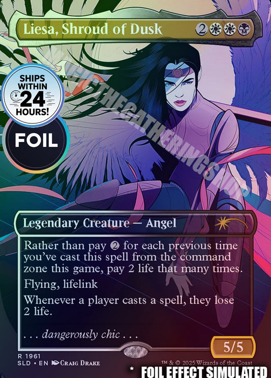 Liesa, Shroud of Dusk ✨FOIL✨ (SLD) #1961 ·  RARE