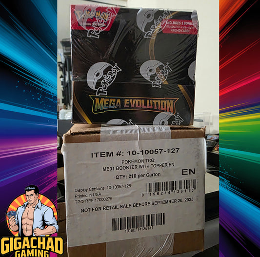 Mega Evolution Enhanced Booster Case - ME01: Mega Evolution (MEG)