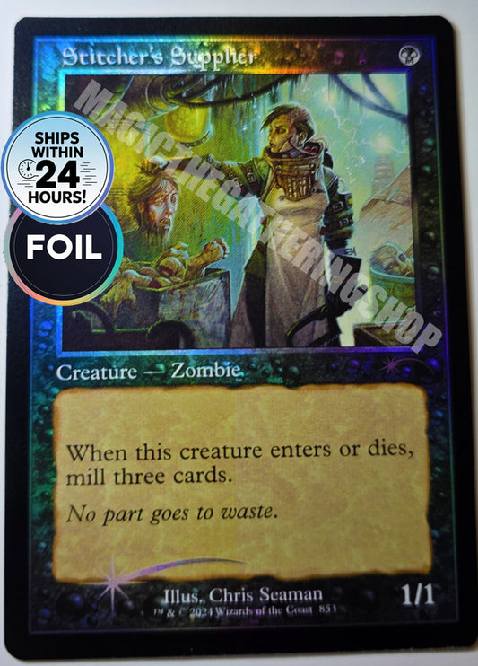 Stitcher's Supplier - Secret Lair Promo ✨REVERSE FOIL✨#853